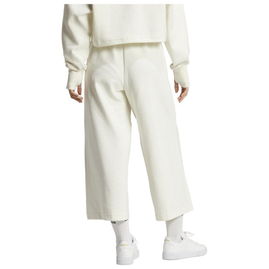 Adidas Γυναικείο παντελόνι φόρμας All SZN Rib 7/8-Length Wide-Leg Pants